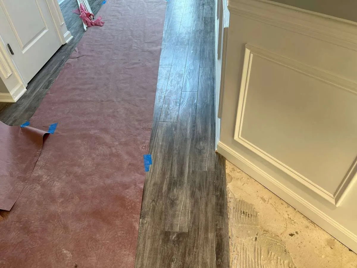 Completed marble shower restoration in West Puente Valley